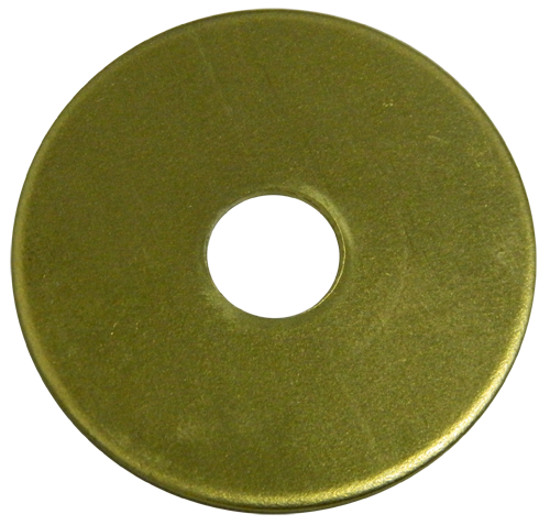 Brass 1-1/2 Inch HD Washer Disc