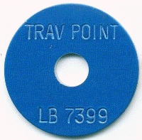 1.5" Aluminum Washer Survey Marker Tags (500 pcs) - Click Image to Close