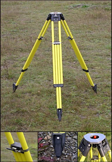 Dutch Hill GT2000 Tripod Yellow with Composite Head - Click Image to Close