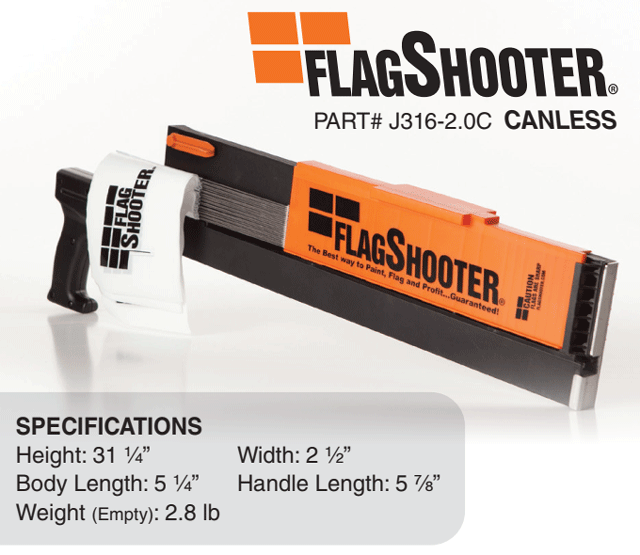 FlagShooter Flag Gun - J3162.0C - Click Image to Close