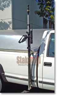 GPS USA Truck Side Mounted Antenna Carry Bracket w/Bottom Tub - Click Image to Close
