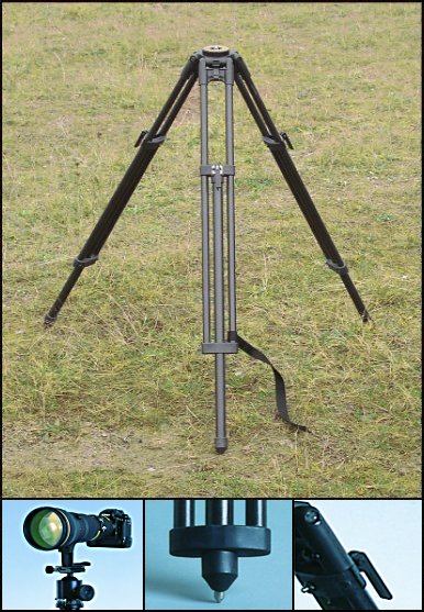 Dutch Hill P900 Photographer's Tripod - Click Image to Close