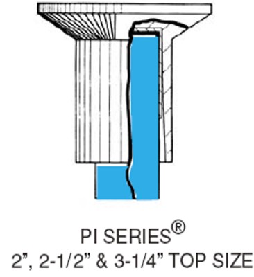 Rebar Markers #5 BRASS w/Plastic Insulator 3-1/4" Flat Top