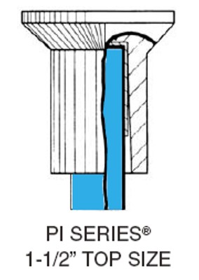 Rebar Markers #3 Aluminum w/Plastic Insulator 2-1/2" Top
