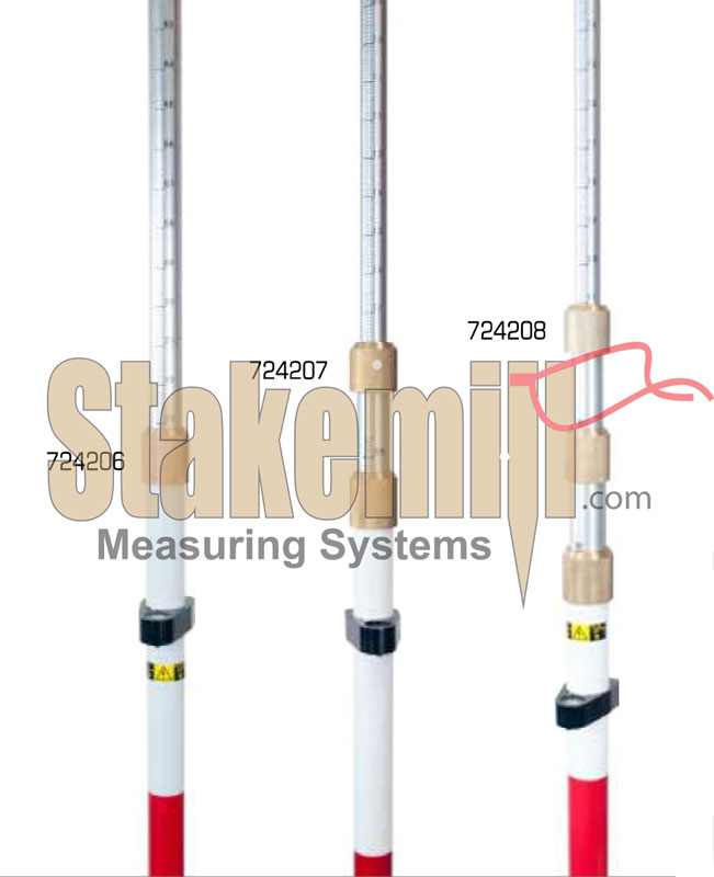 SOKKIA 12 Ft Adj Tip Compression Lock Prism Pole 7242-07