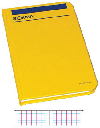 Sokkia Level Field Book 815250