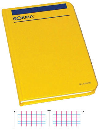 Sokkia Level Field Book 815250 - Click Image to Close