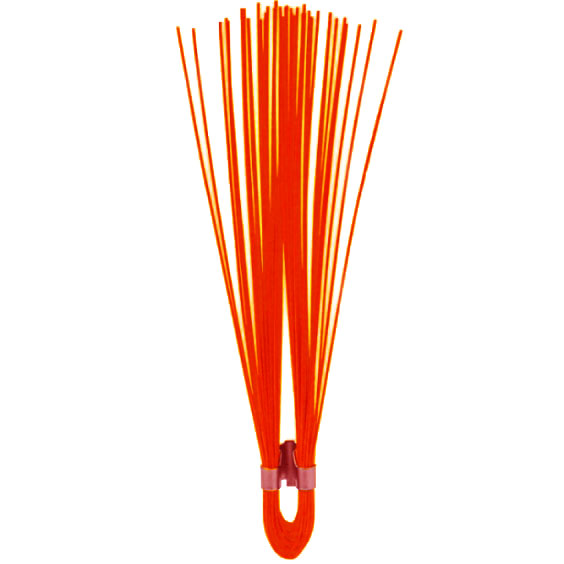 Stake Whiskers Orange Glo Bundle of 25 - Click Image to Close