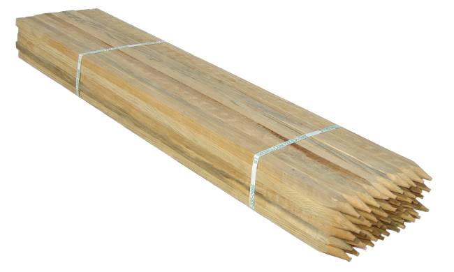 48 Inch 1x1 Imported Hardwood Survey Stakes (50pcs)